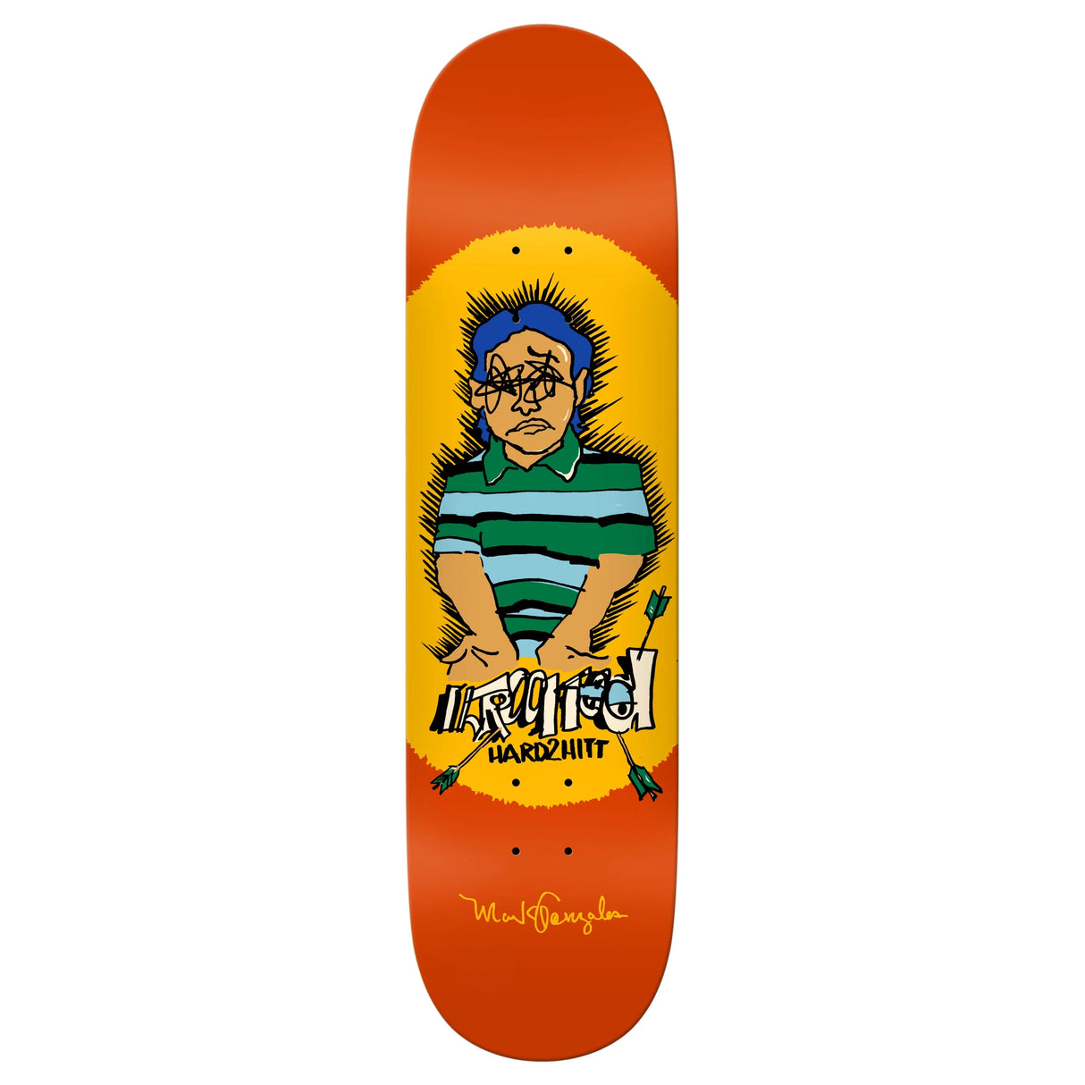 Krooked Gonz Hard2Hitt 8.5" Skateboard Deck