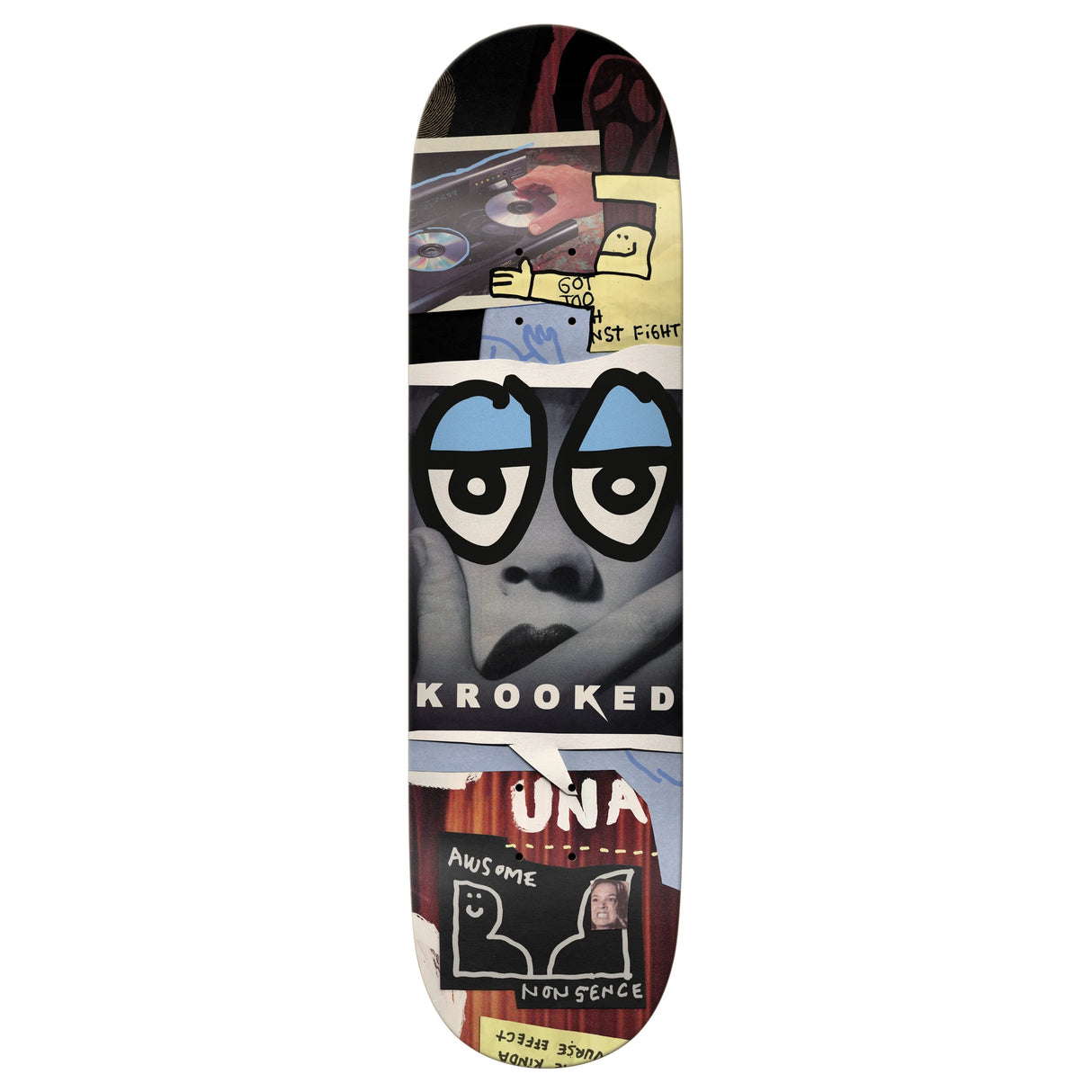 Krooked Una Farrar Nonsence 8.28" Skateboard Deck