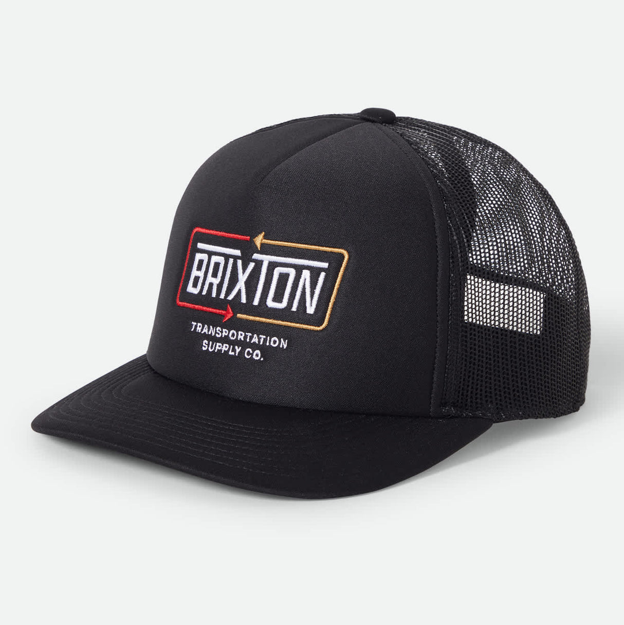 Brixton Caldwell Black/Black NP HP Trucker Hat