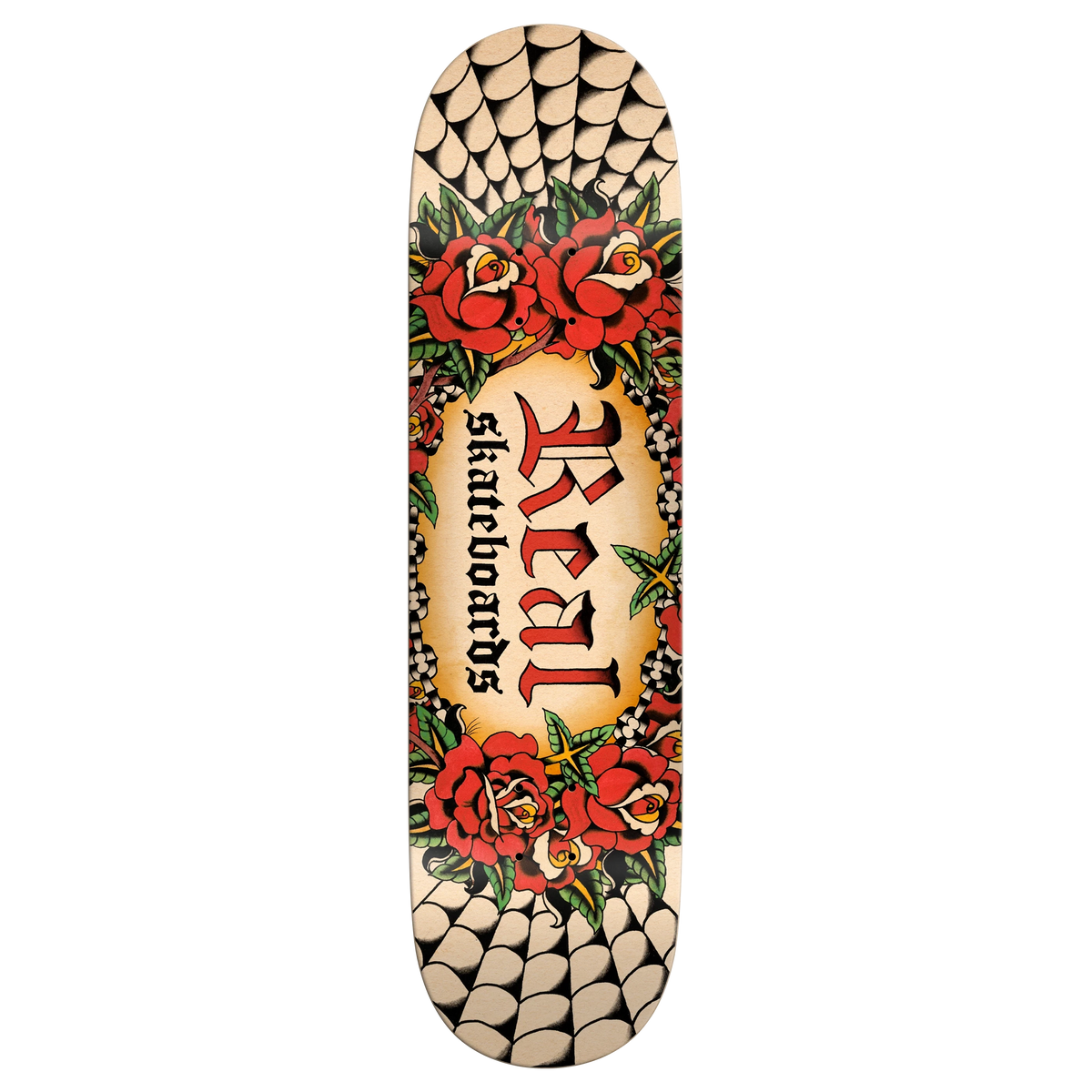 Real Team Oval By Harry 8.5" Skateboard Deck
