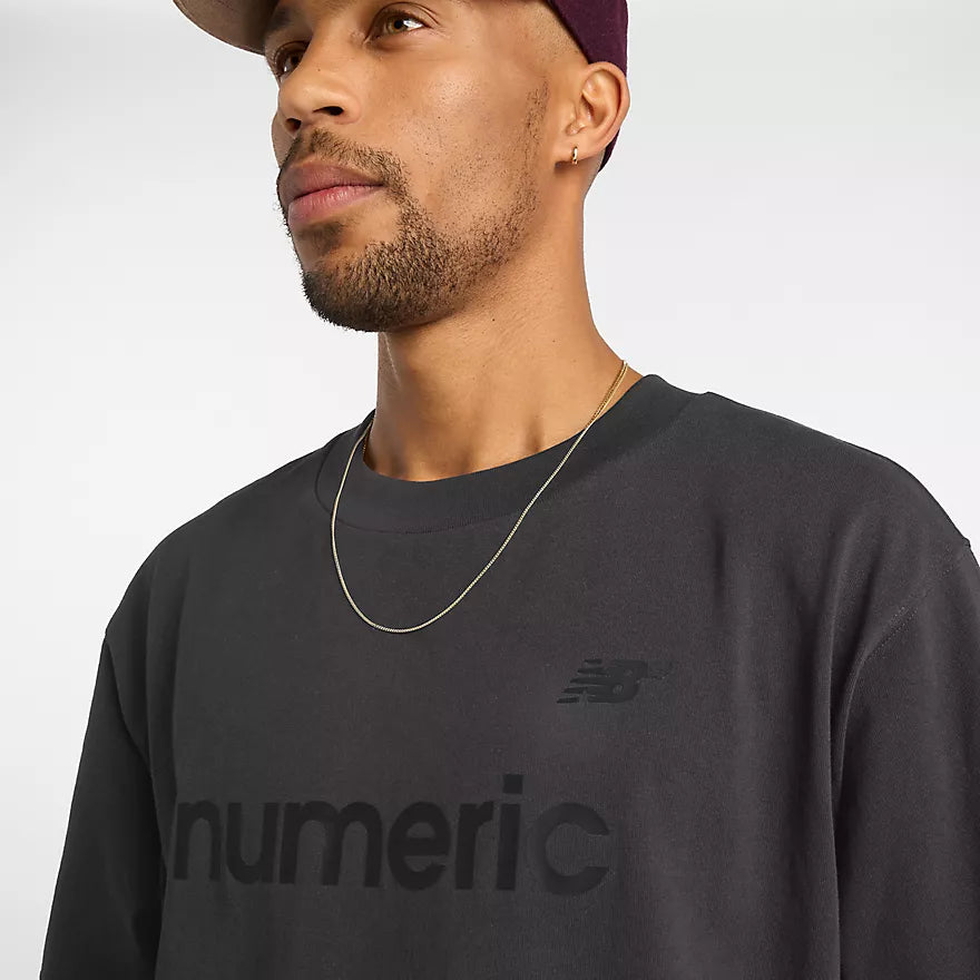 New Balance Numeric Faded Black S/s Shirt