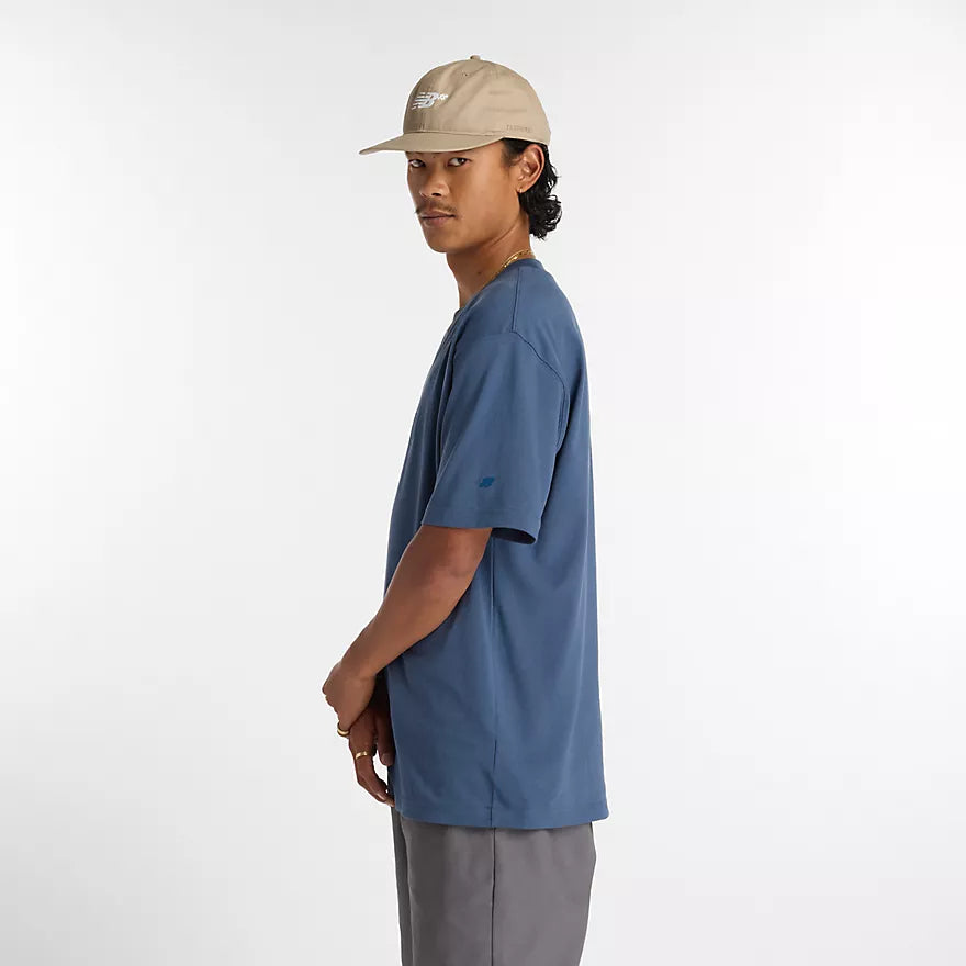 New Balance Numeric Cotton Jersey Vintage Indigo S/s Shirt