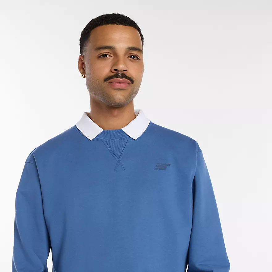 New Balance Numeric Magic Blue French Terry Crewneck Sweatshirt