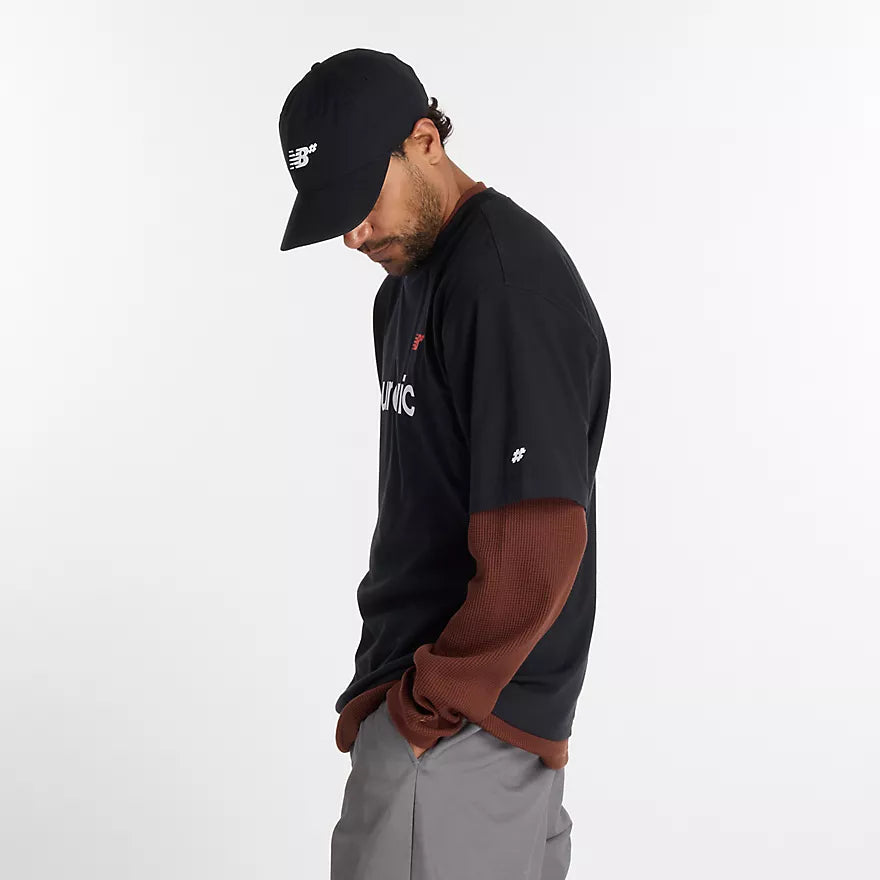 New Balance Numeric Linear Logo Black S/s Shirt