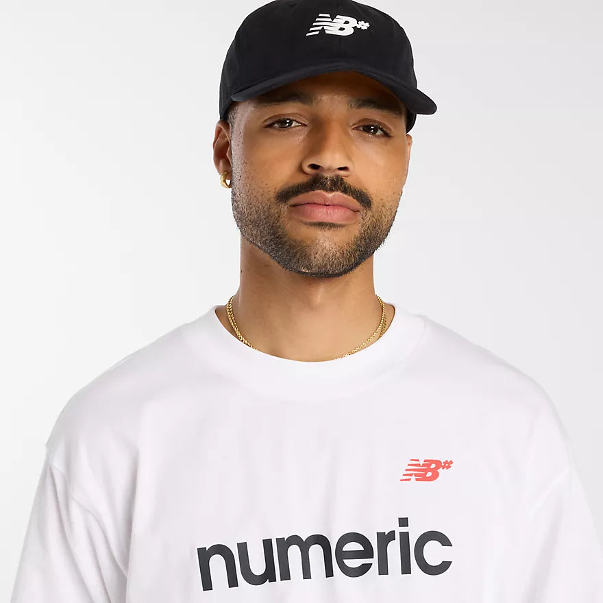 New Balance Numeric Linear Logo White S/s Shirt