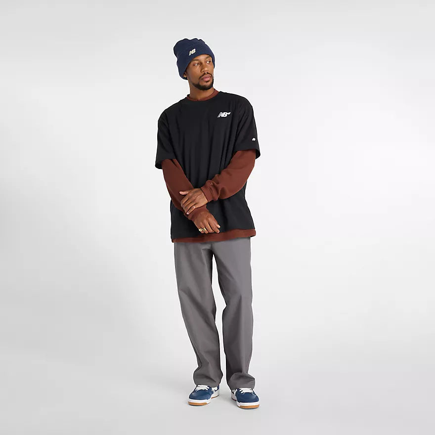 New Balance Numeric Small Logo Black S/s Shirt