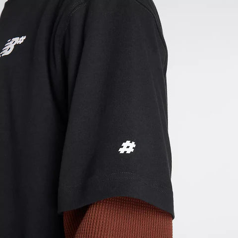 New Balance Numeric Small Logo Black S/s Shirt