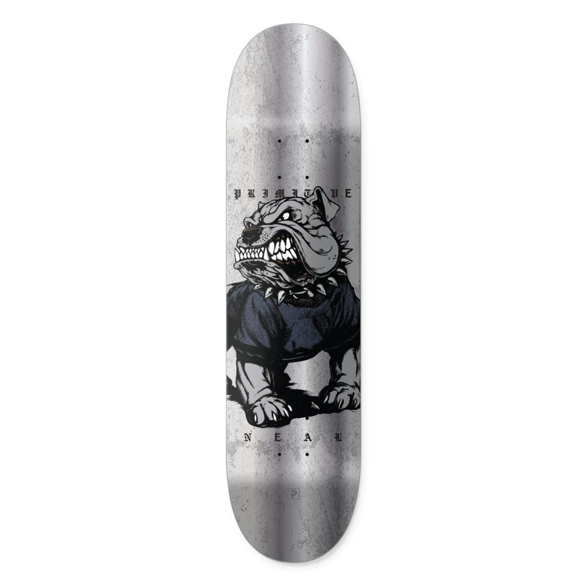 Primitive Neal Enforcer Silver 8.125" Skateboard Deck