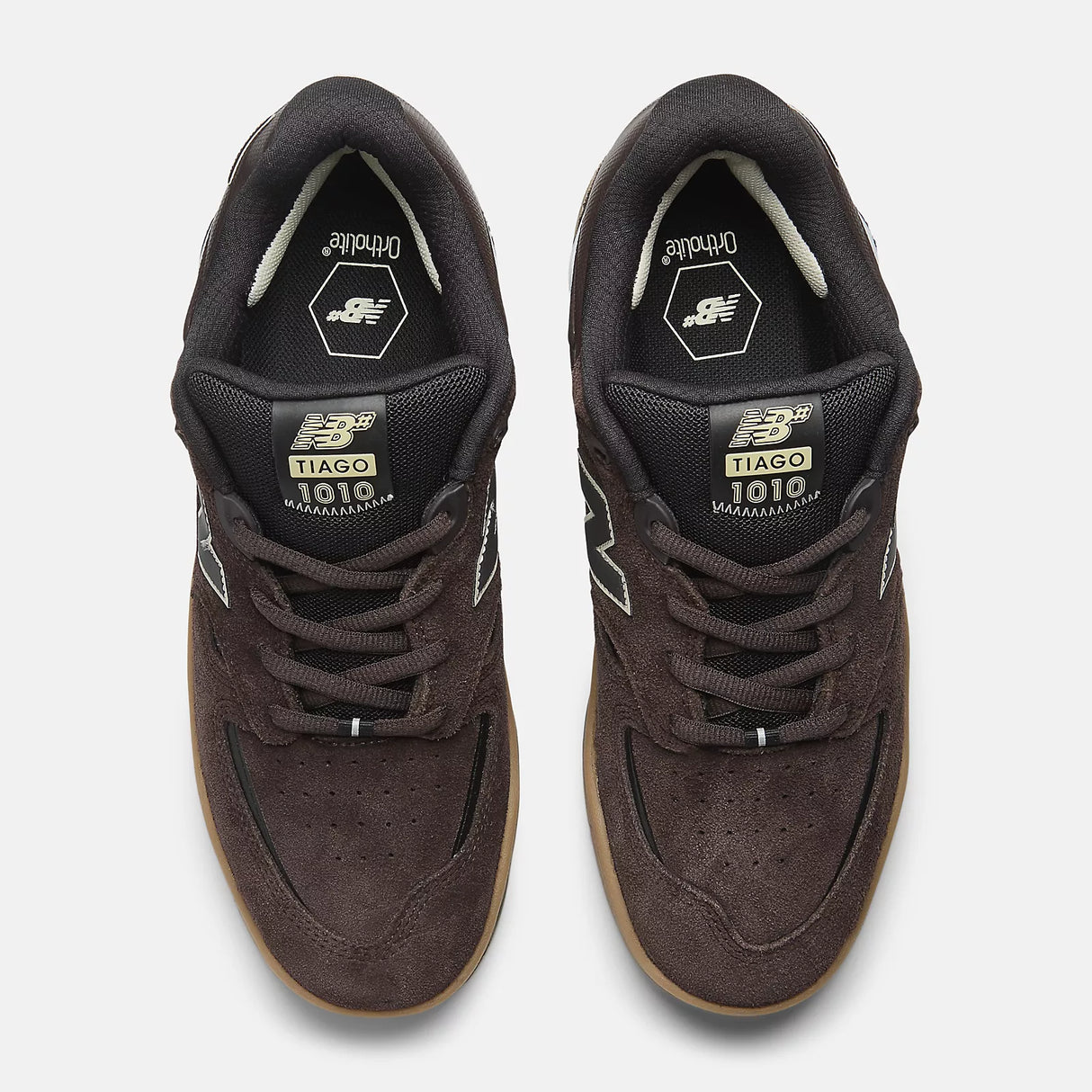 New Balance Numeric 1010 Tiago Lemos Brown/Gum Shoes (NM1010BN)