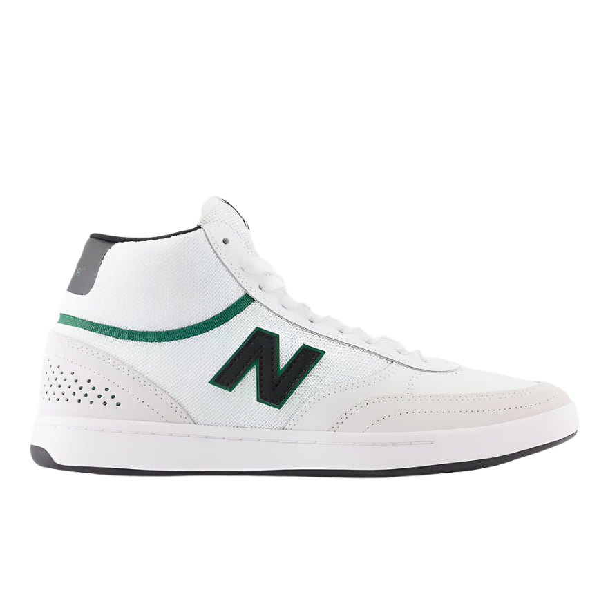 New Balance Numeric 440 High White Black Green Shoes LA Skate Co