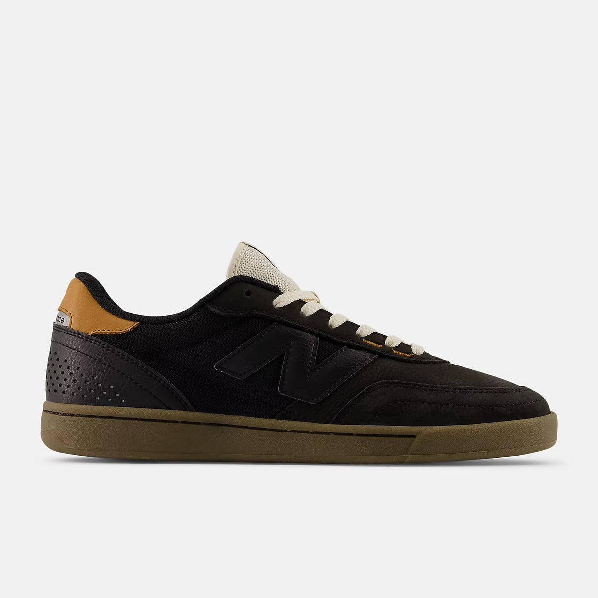 New Balance Numeric 440 V2 Black / Orange / Gum Shoes (NM440JS2)