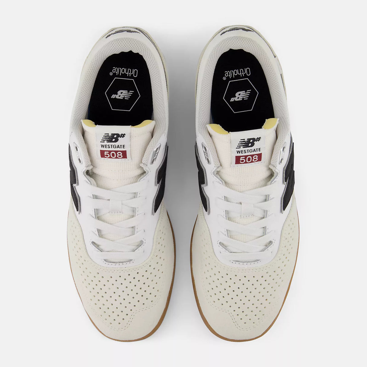 New Balance Numeric 508 Westgate White/Gum Shoes (NM508WID)