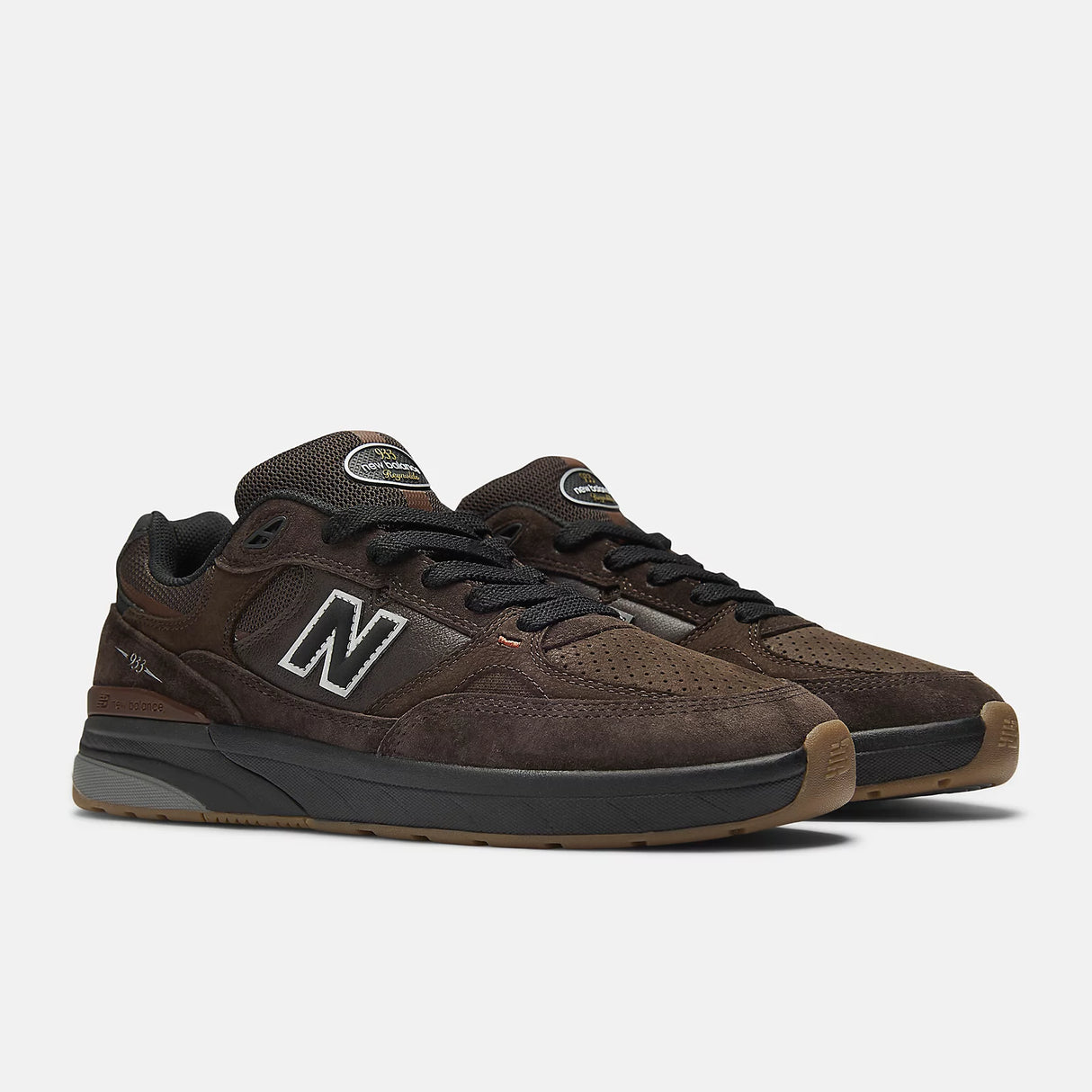 New Balance Numeric 933 WIDE Andrew Reynolds Brown/Black Shoes