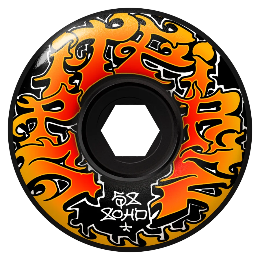 Spitfire 80 Hd Savie II Classic Full 58mm Black Skateboard Wheels