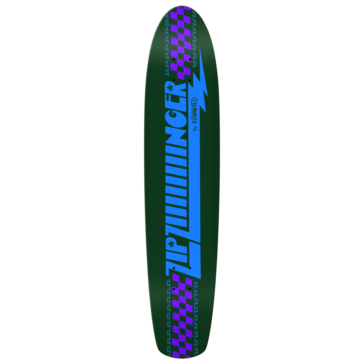 Krooked Team Ziiiiiiiinger 7.7" x 35.75" Skateboard Deck