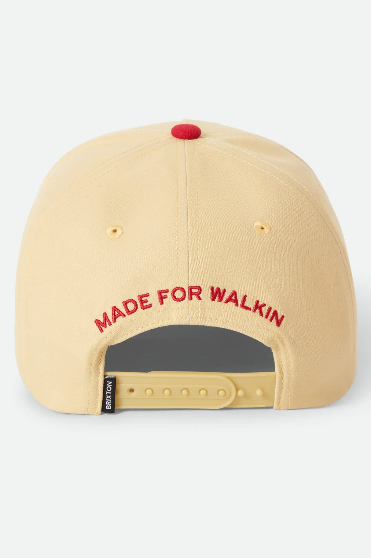 Brixton TWO Boots C Celestial Yellow/RED NP MP Snapback Hat