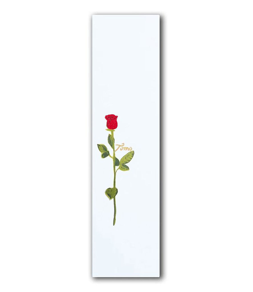 Tomo Rose - White Graphic Griptape
