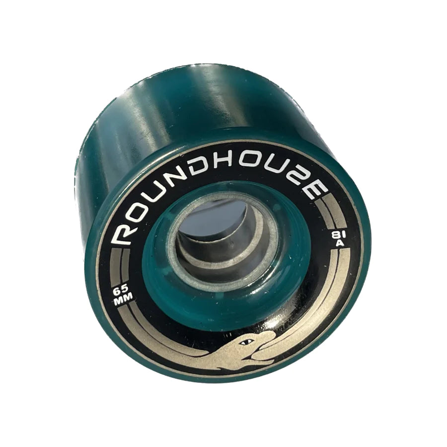 Carver Roundhouse 65mm 81a Clear Blue Wheels