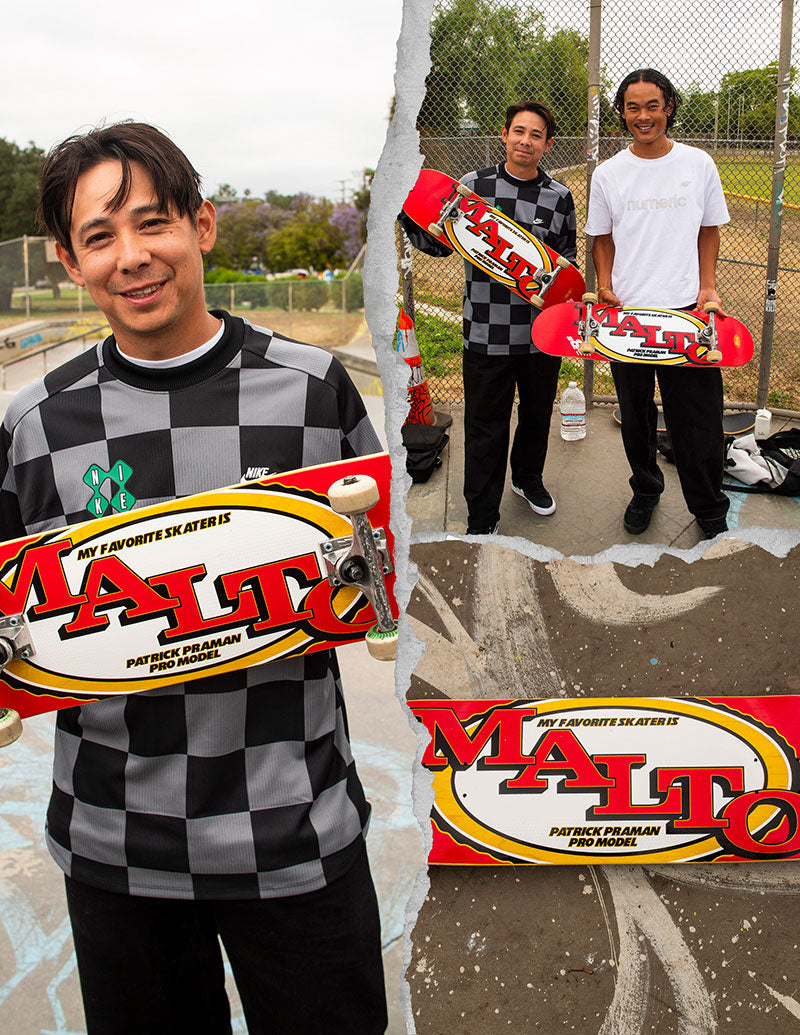 Real Patrick Praman Favorite Skater (Malto) 8.5" Skateboard Deck