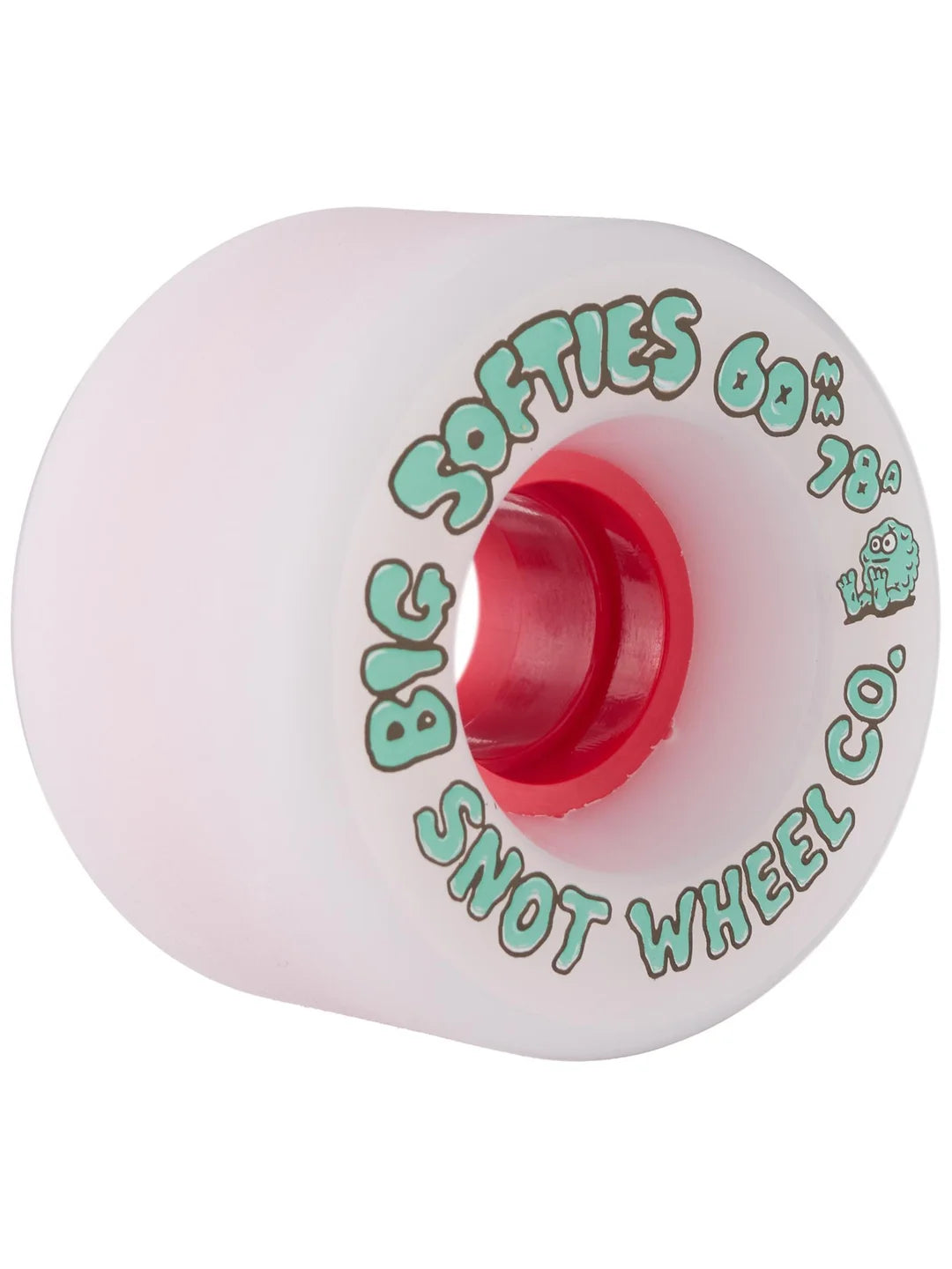 Snot Big Softies Red Core 60mm 78a Cruiser Wheels