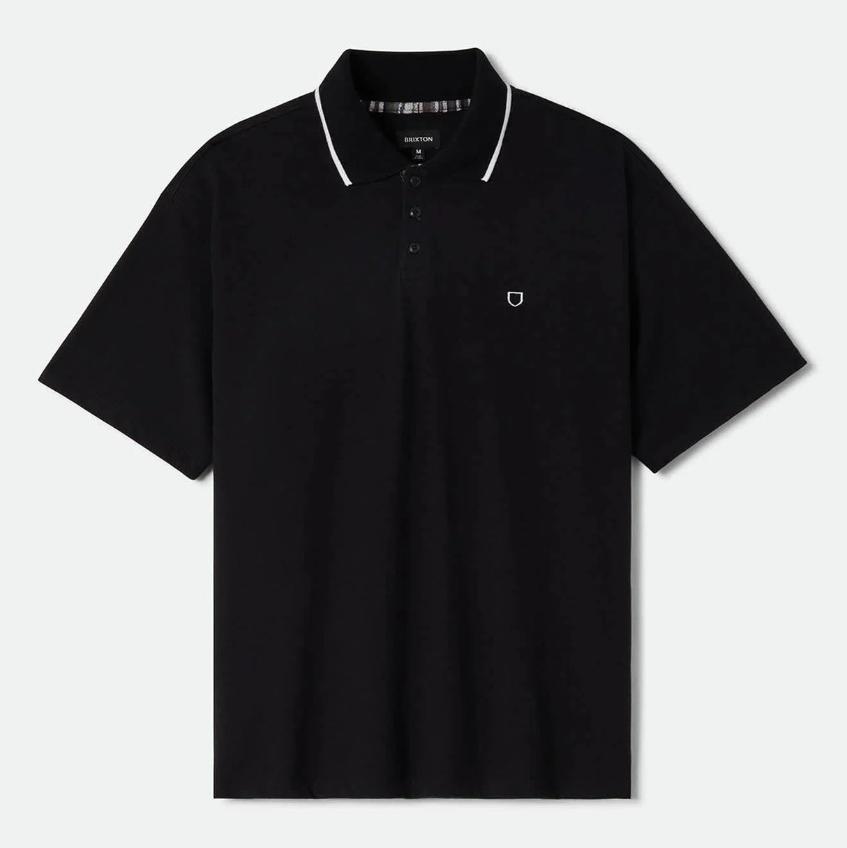 Brixton Anton Black S/s Polo