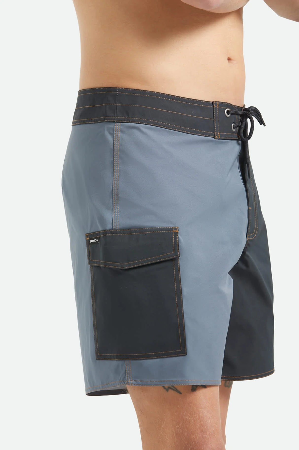 Brixton Classic Washed Navy Trooper 17" Trunk