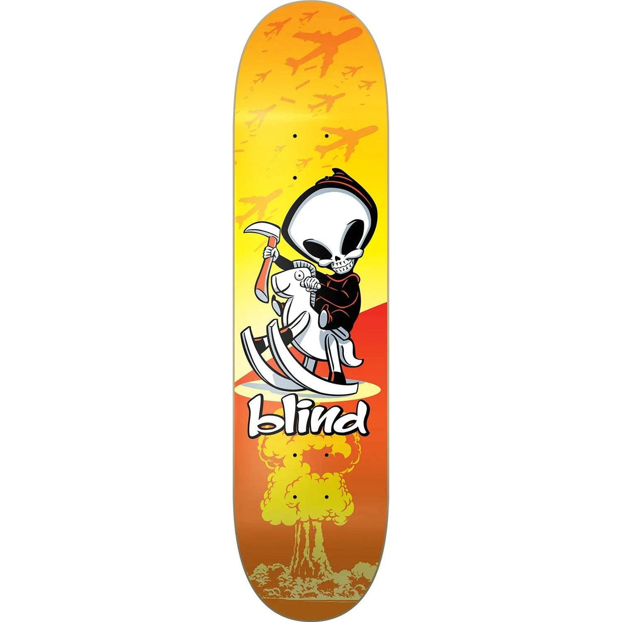 Blind Classic Crazy Horse Yellow Skateboard Deck