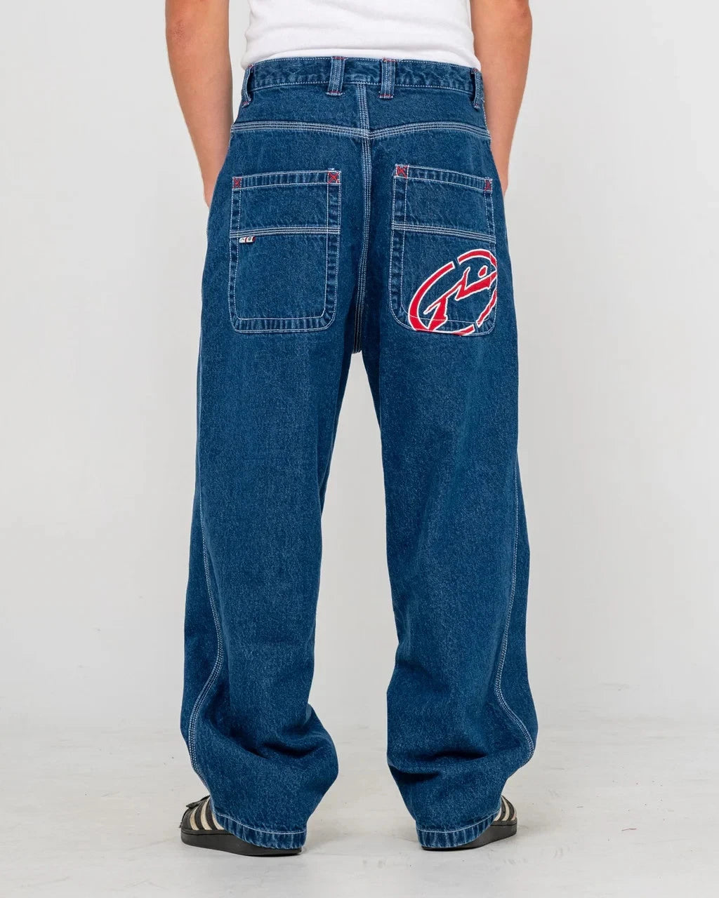 Rusty Turbo Deep Sea Blue Baggy Jean