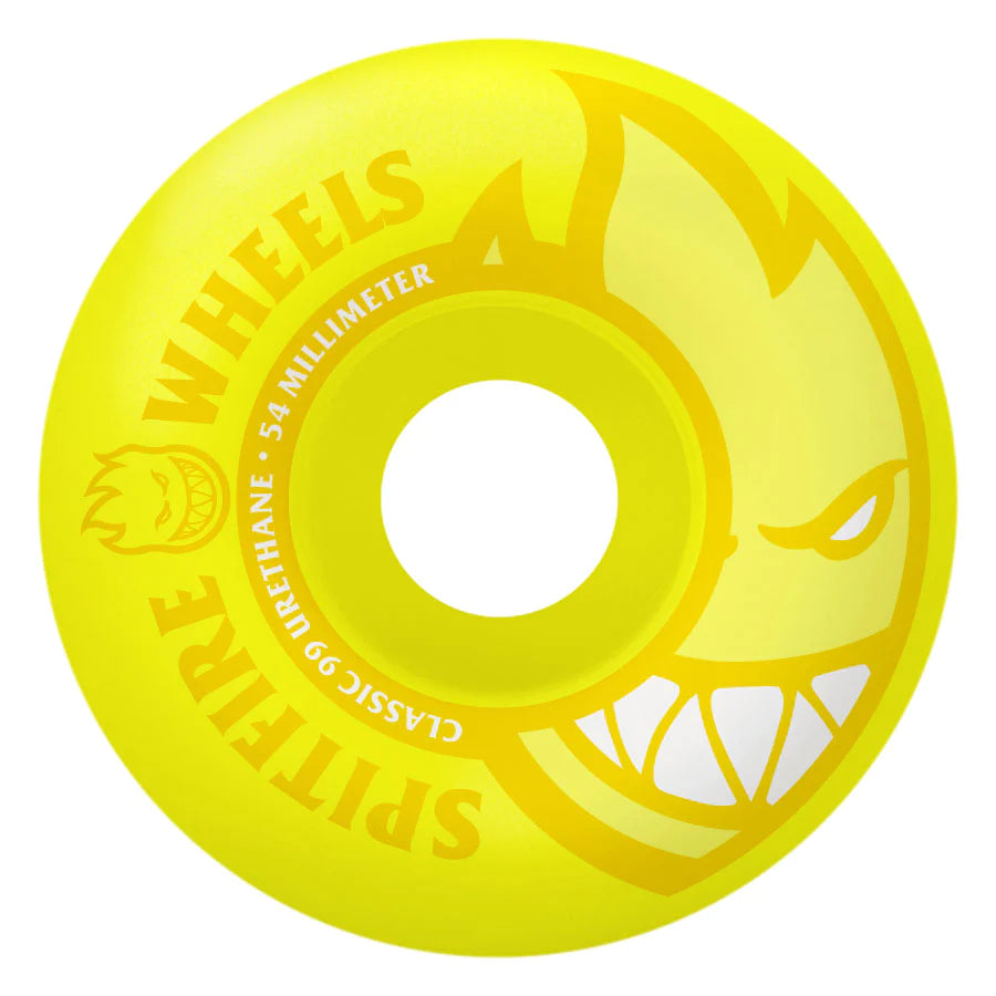 Spitfire Classic Formula Neon Bighead 99a 54mm Yellow Wheels – LA