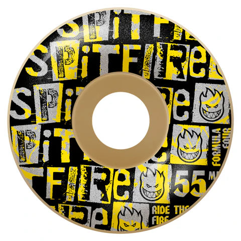 Spitfire F4 99a Ransom 55mm Radials Skateboard Wheels