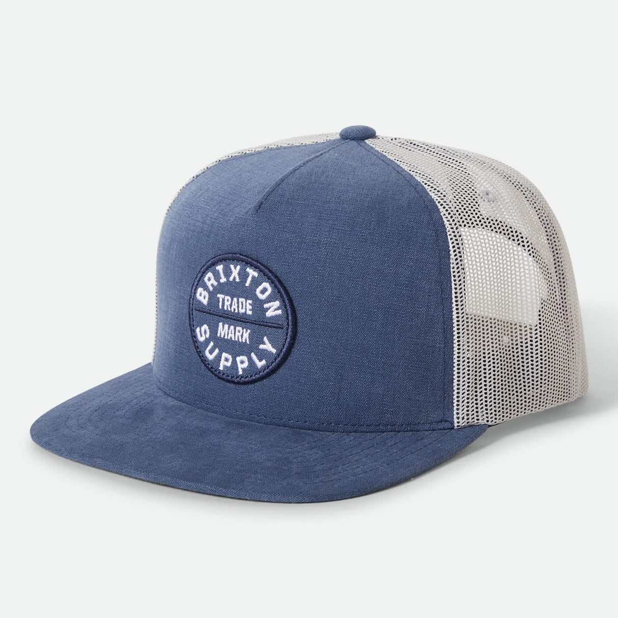 Brixton Oath MP Blue Chambray/White Trucker Hat