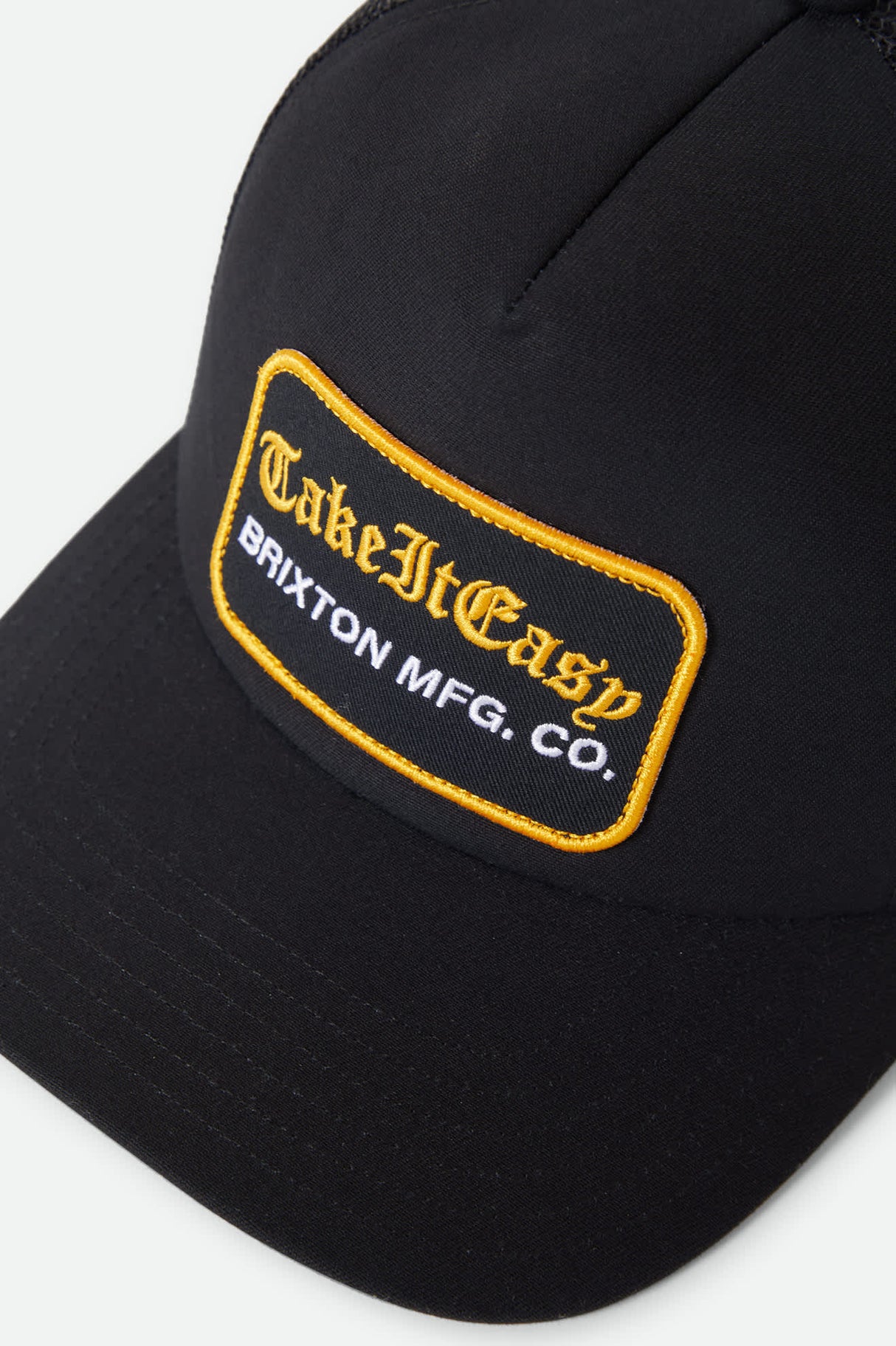 Brixton Take IT Easy Washed Black C NP MP Women's Trucker Hat