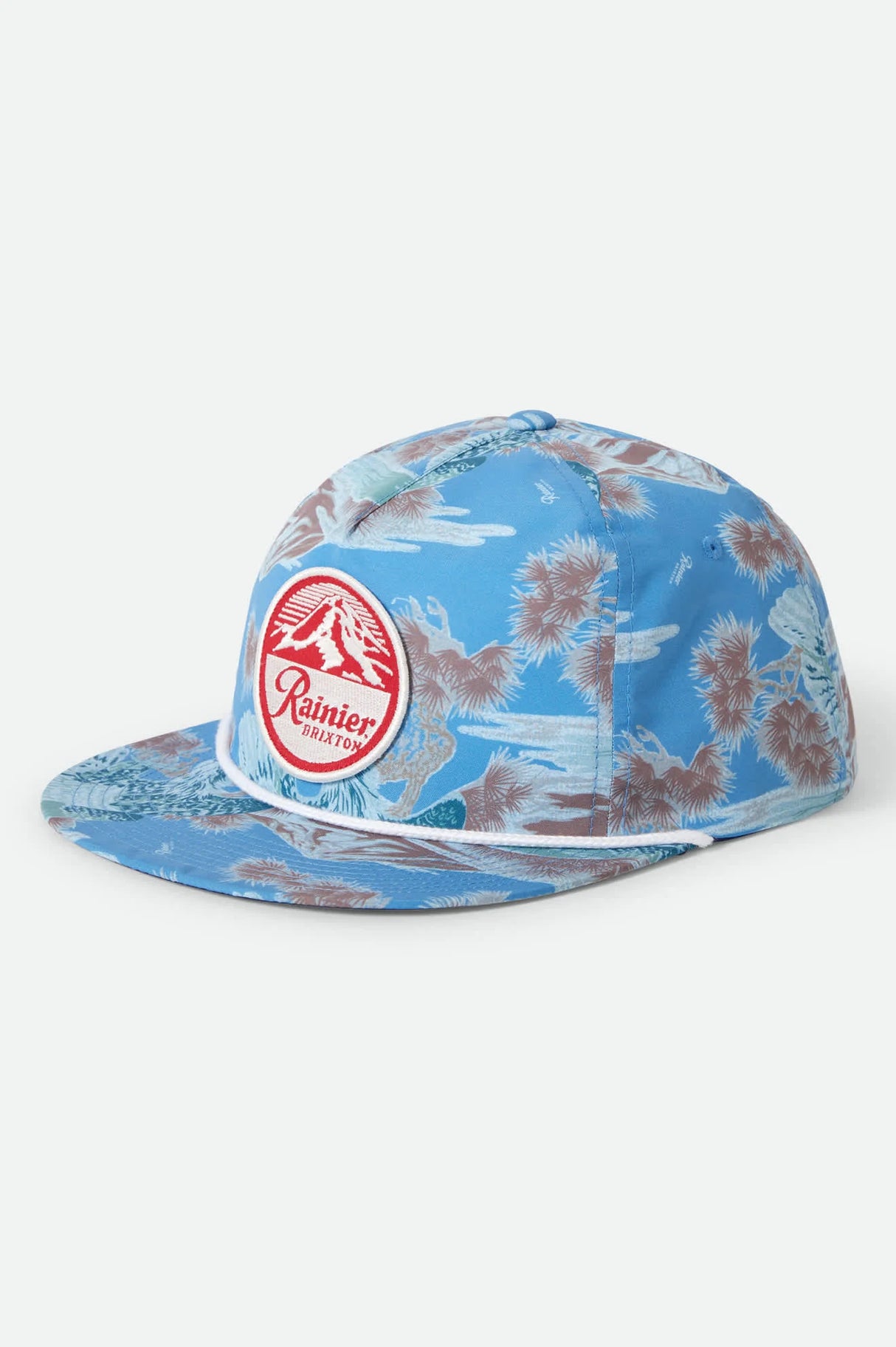 Brixton Rainier X Brixton Blue SKY HP Snapback Hat