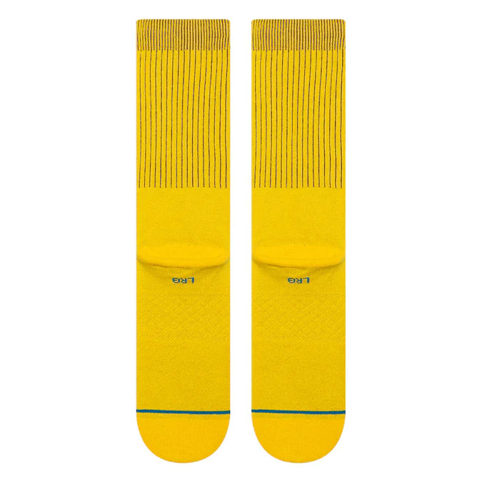 Stance Los Angeles Lakers Badged Crew Gold Socks