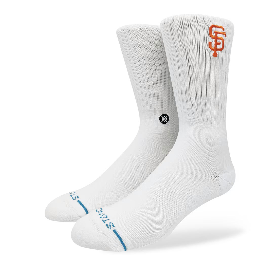 Stance San Francisco Giants Crest White Socks