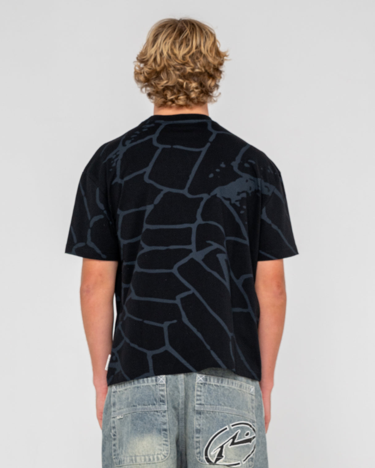 Rusty Taipan Black S/S Tee Shirt