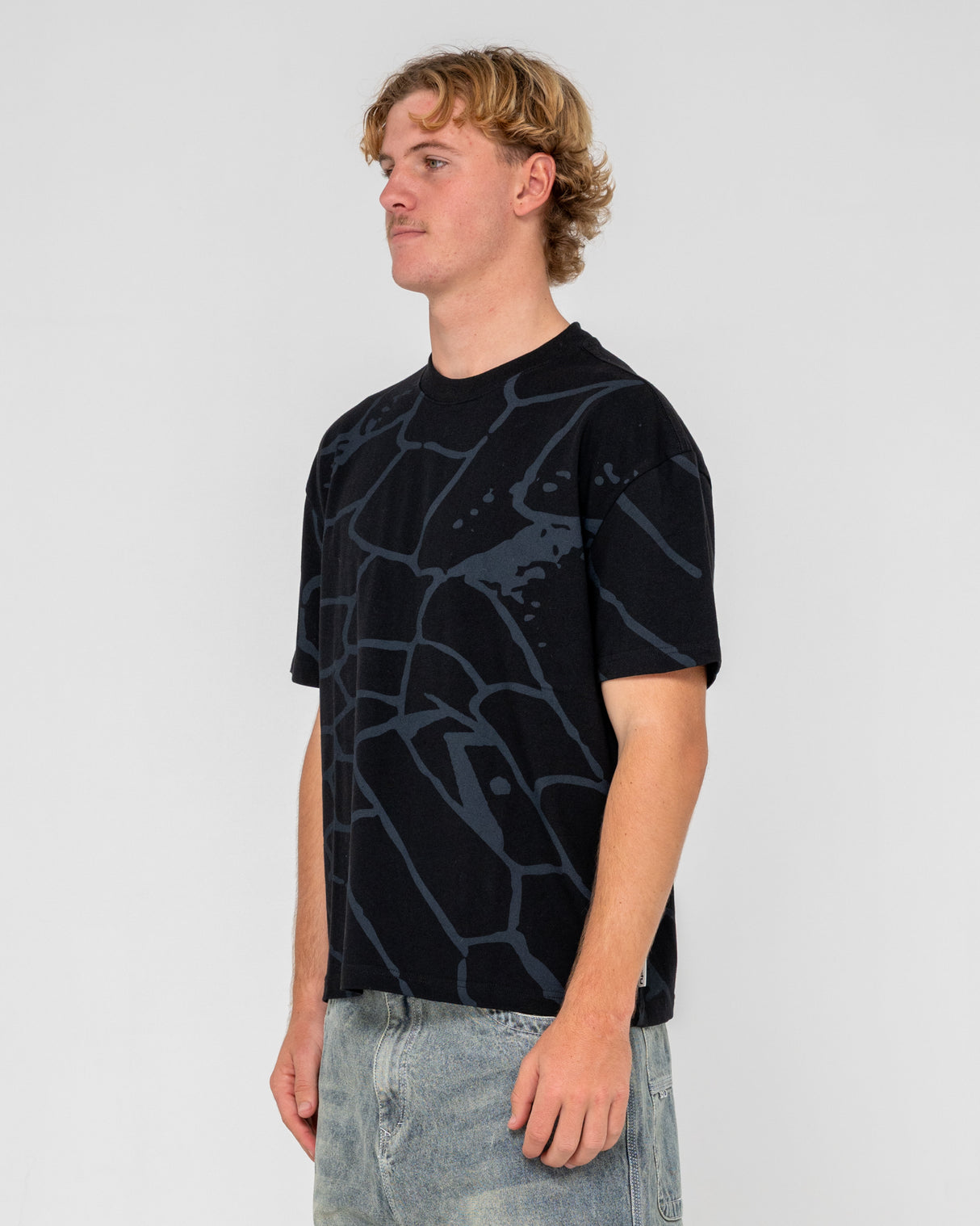 Rusty Taipan Black S/S Tee Shirt