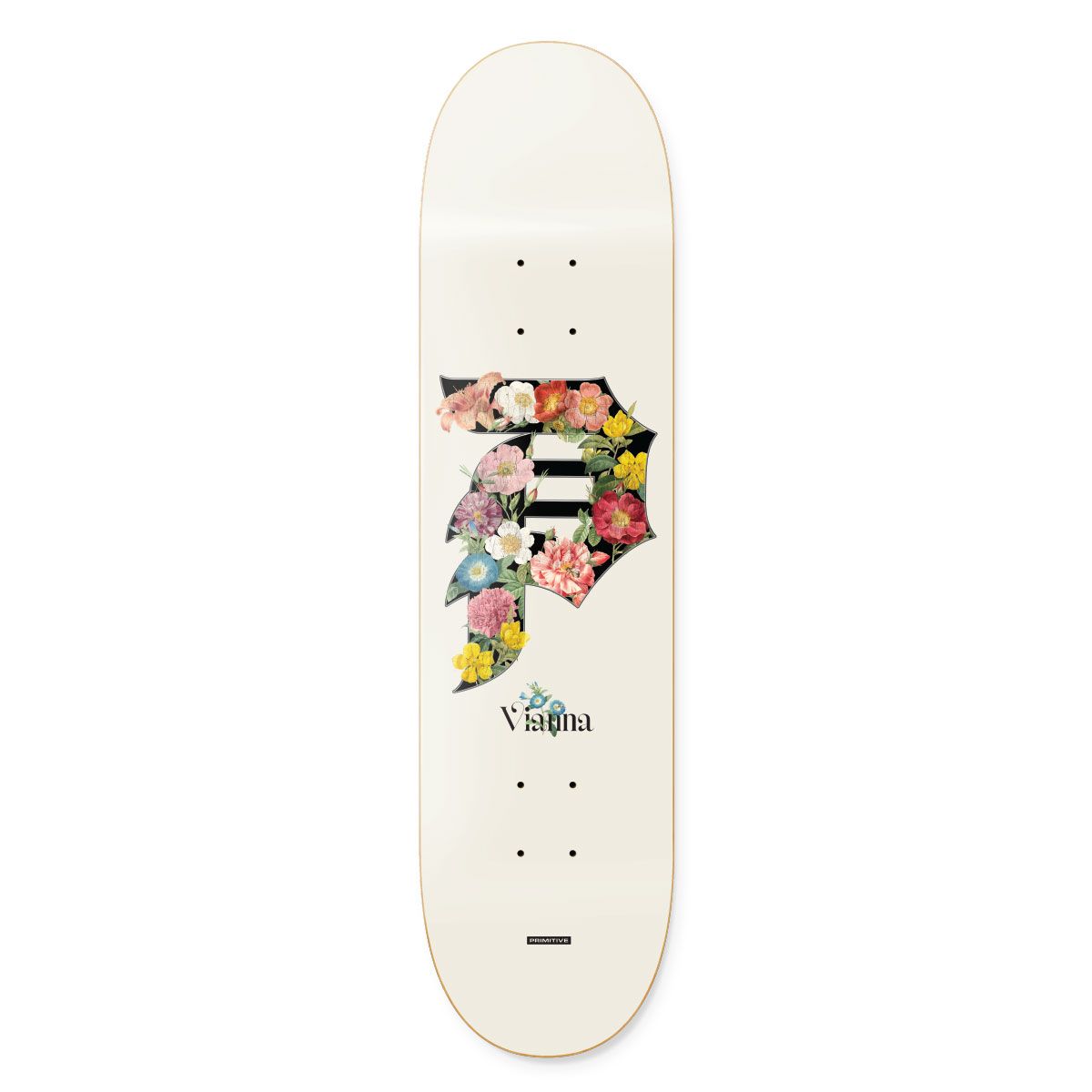 Primitive Vianna Grove Cream Skateboard Deck