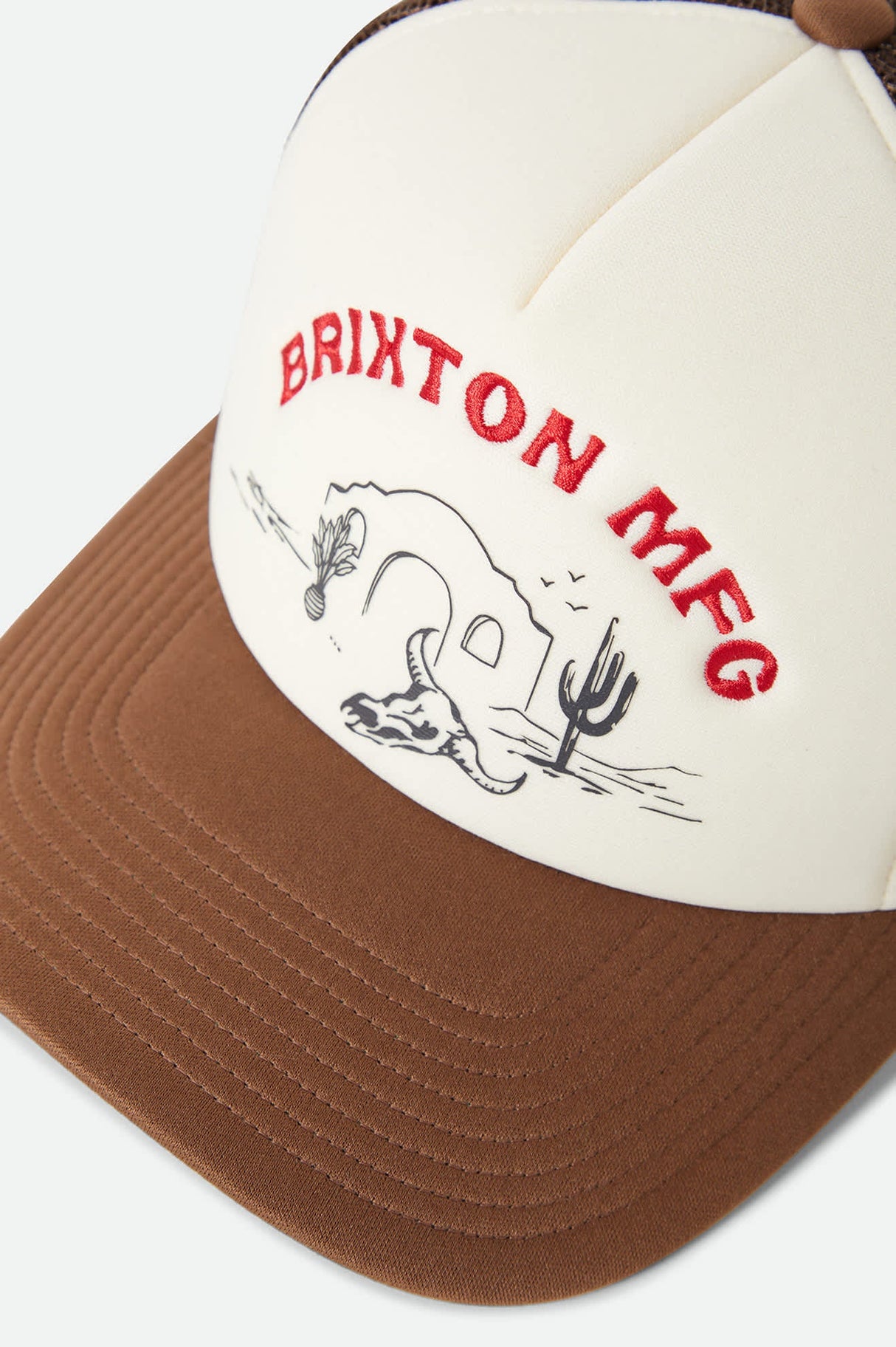 Brixton Desert Leisure Pinecone Brown/Whitecap C NP MP Trucker Hat
