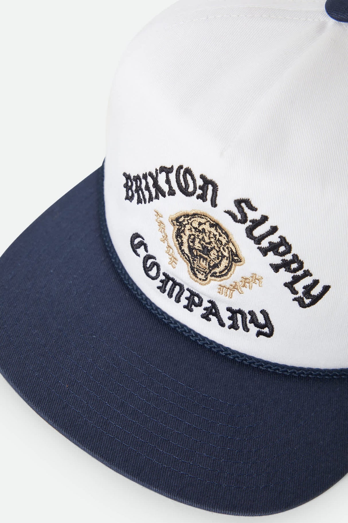 Brixton Morado Midnight Blue/White MP Snapback Hat