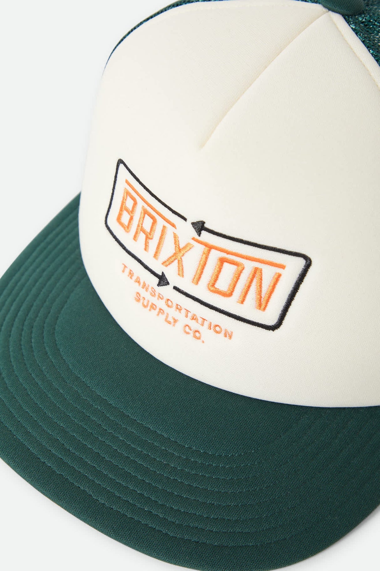 Brixton Caldwell Primal Green/Whitecap/Primal Green NP HP Trucker Hat