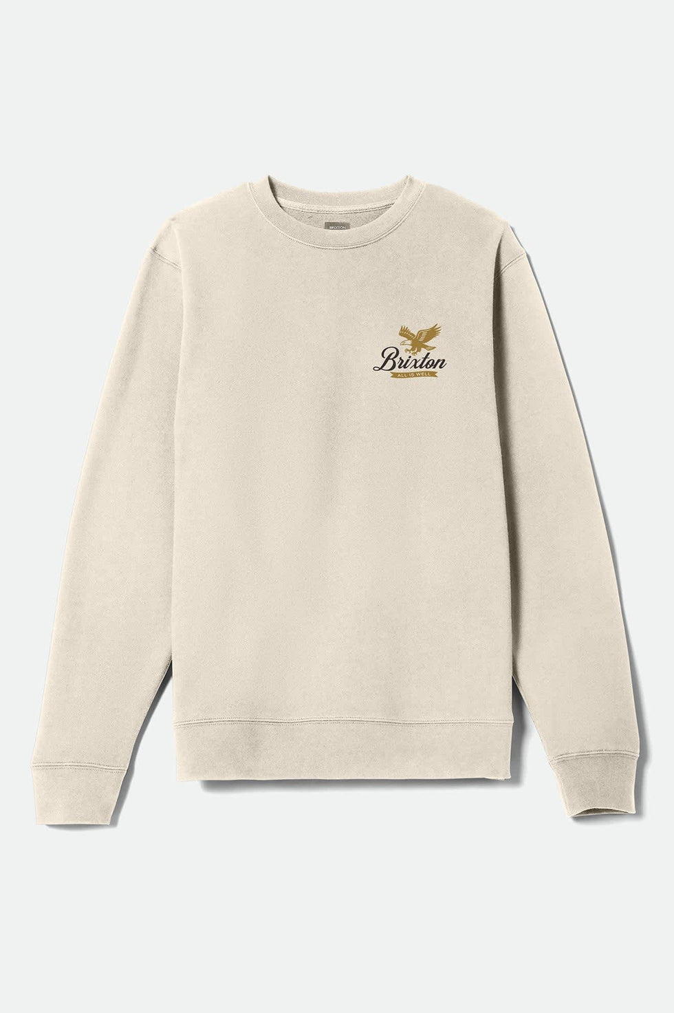Brixton Well Whitecap Crewneck Sweatshirt