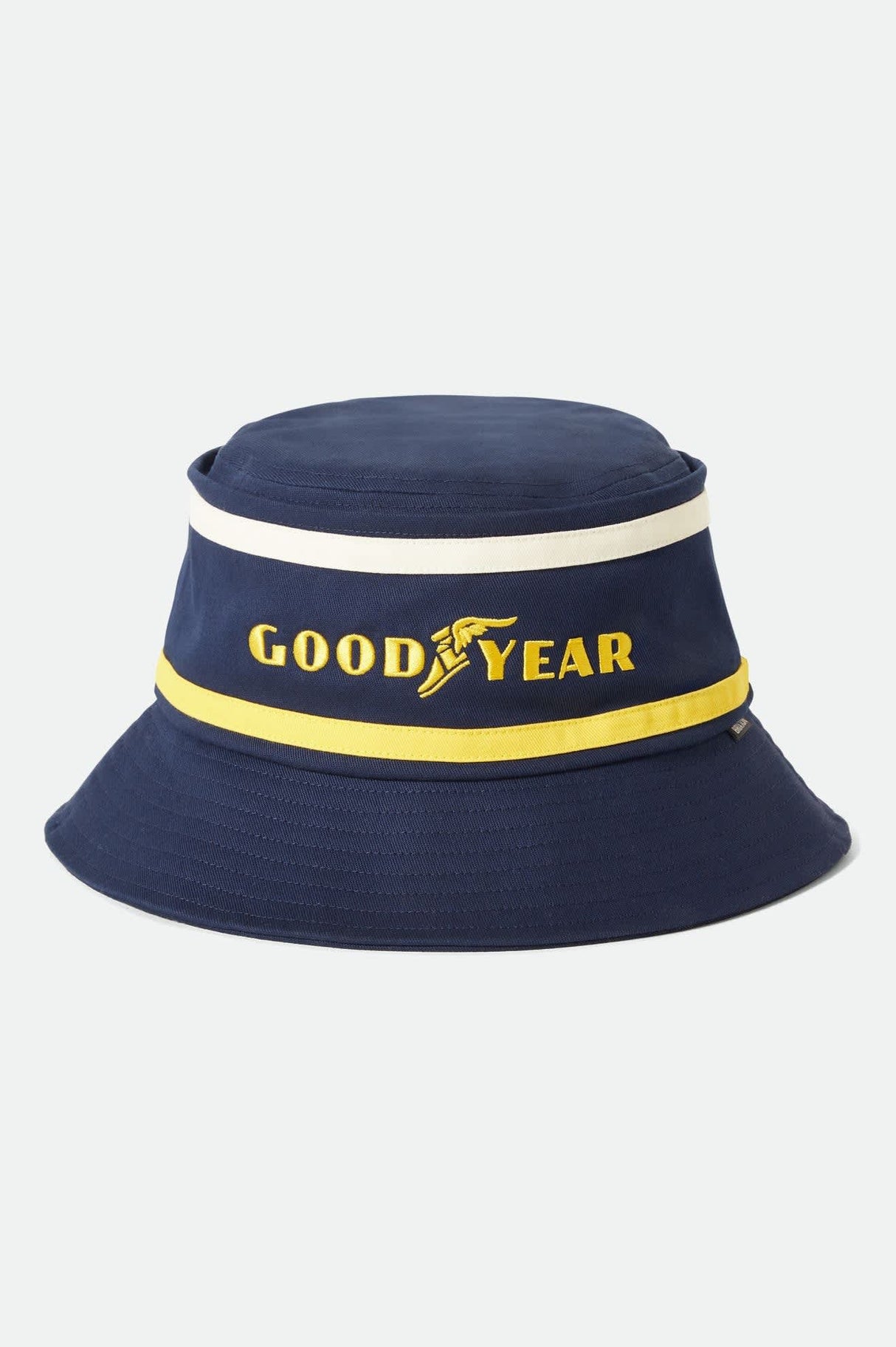 Brixton Goodyear Service Navy Bucket Hat