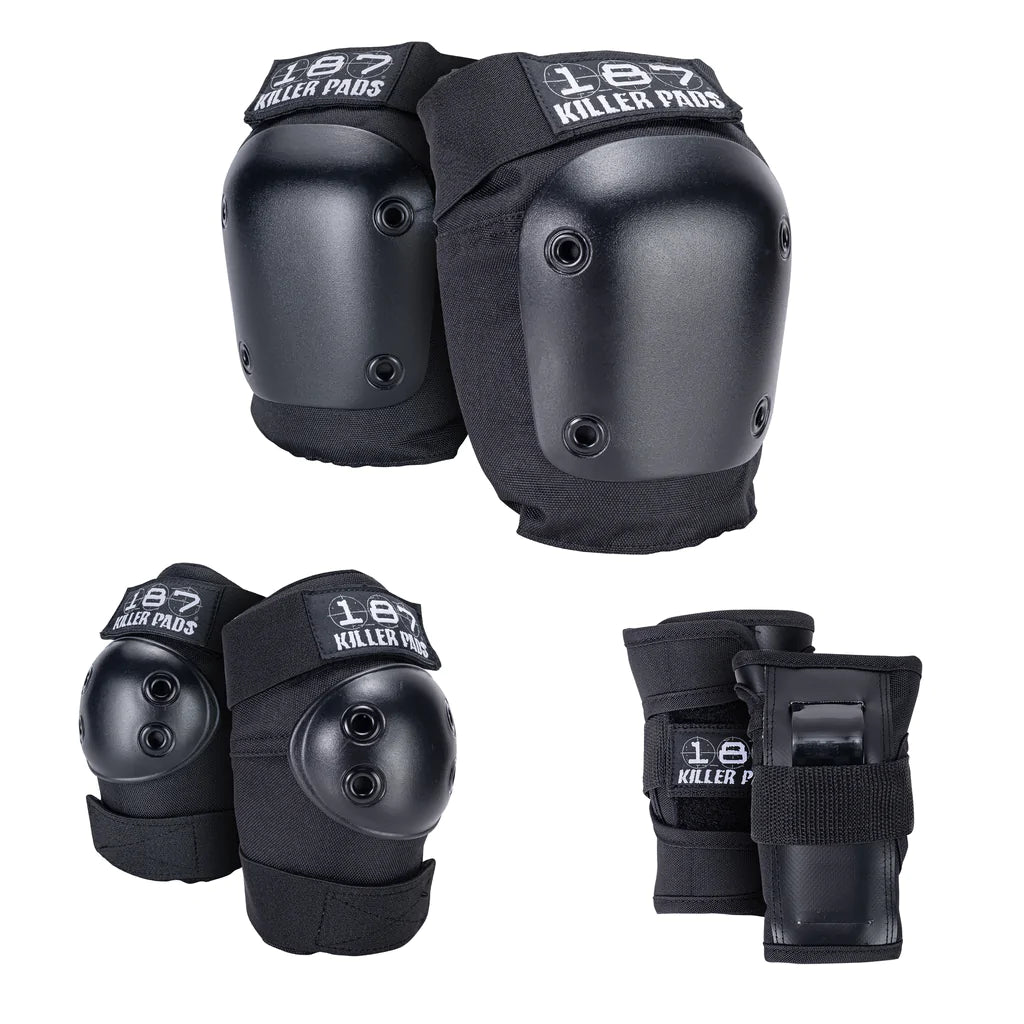 187 Killer Pads Six Pack JR Black Pads