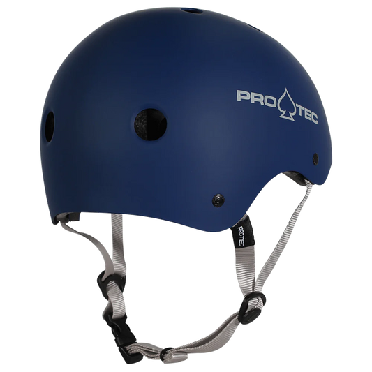 ProTec Classic Certified Matte Blue Helmet