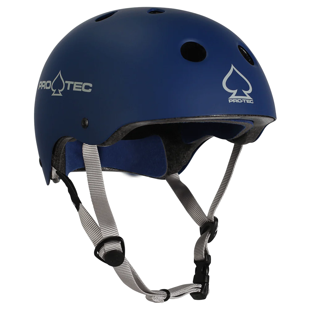 ProTec Classic Certified Matte Blue Helmet