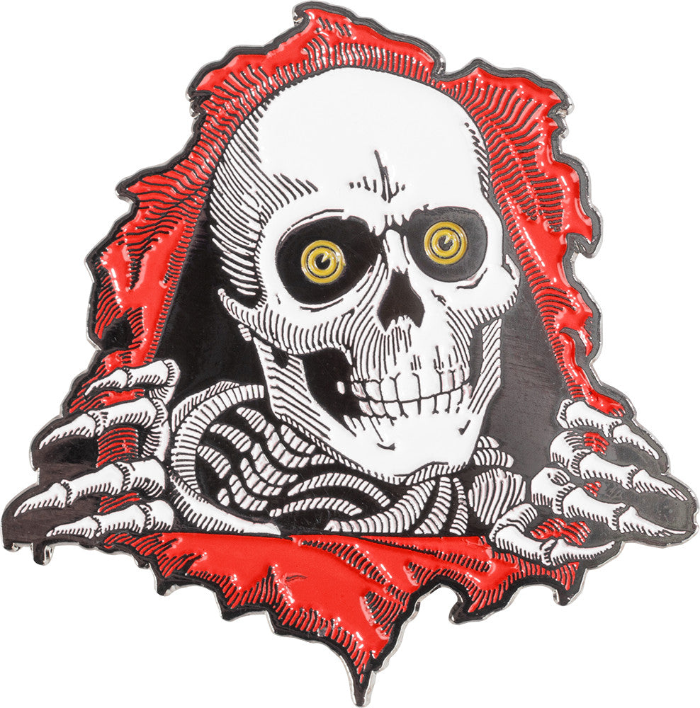 Powell Peralta Ripper Red Lapel Pin