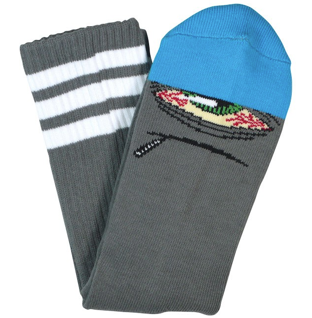 Toy Machine Stoner Sect Grey Crew Socks
