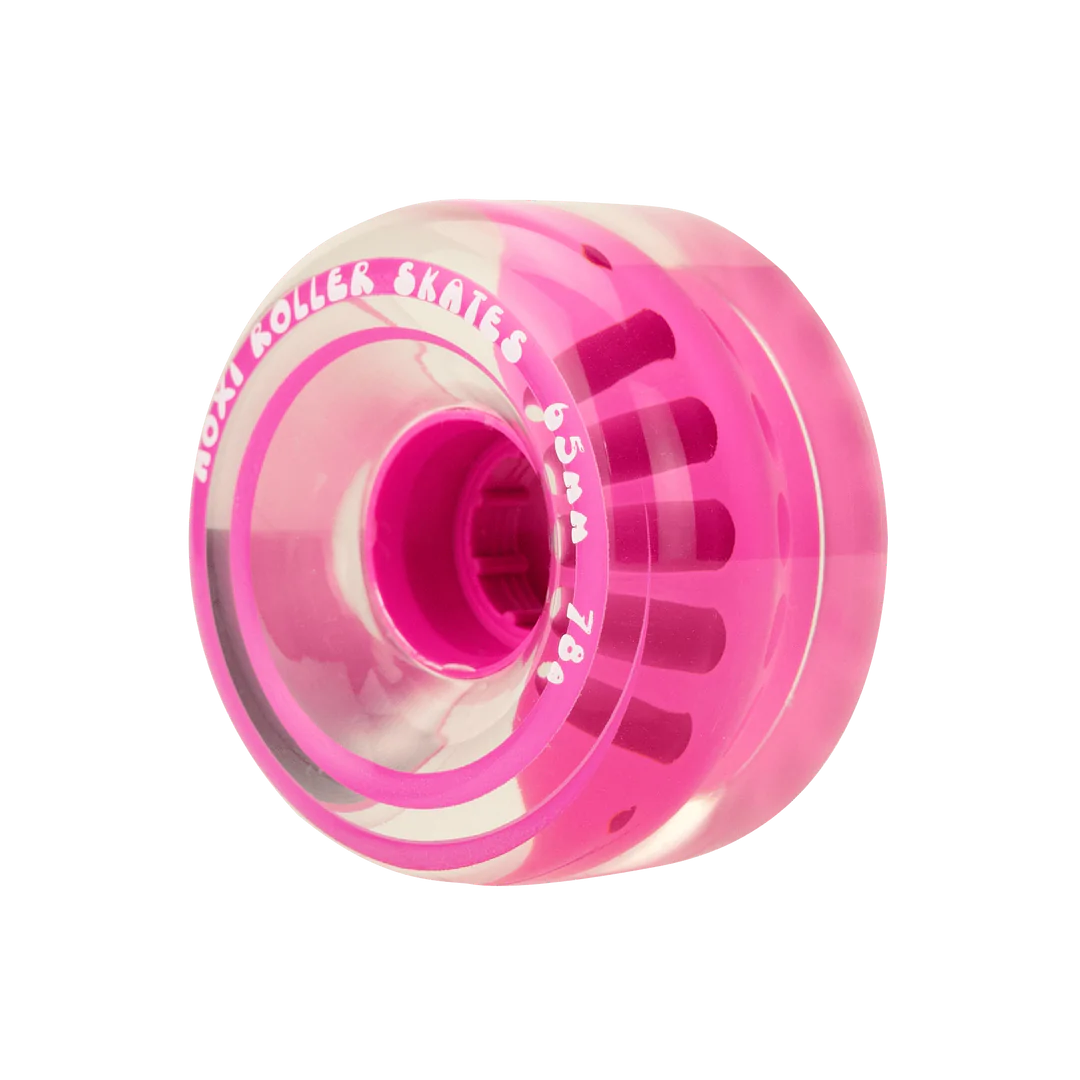 Moxi Gummy 78a 65mm Strawberry Pink (Set of 8) Roller Skate Wheels
