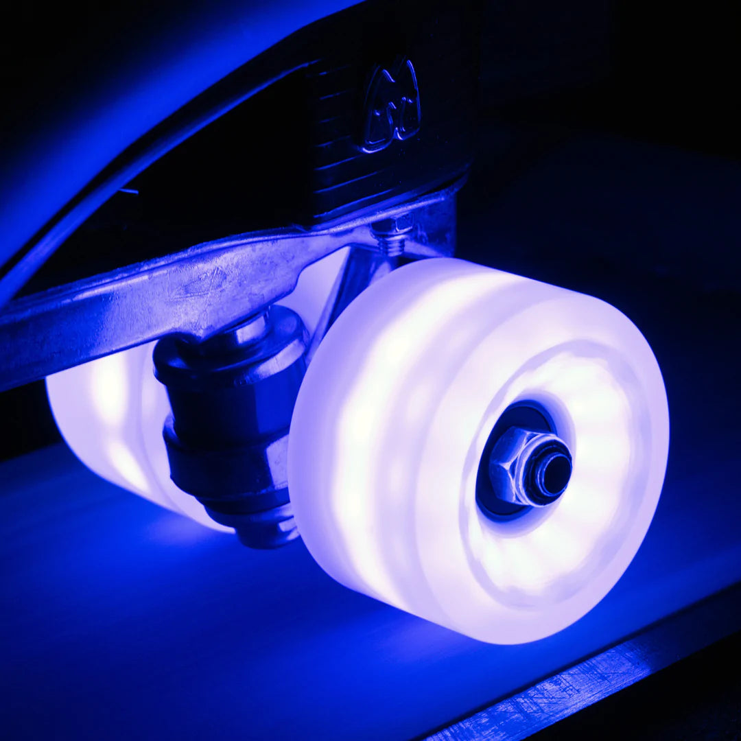 Moxi Cosmo Glow 80A 62mm (Set of 4) Purple Haze Light Up Roller Skate Wheels